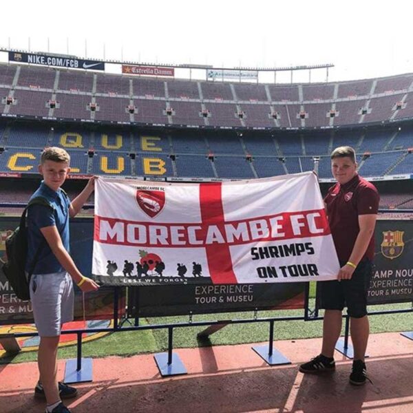 Custom Football Flag FREE Shipping to the UK Design Online
