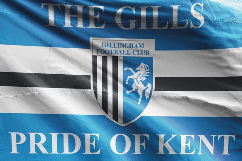 The Gills Pride of Kent: Gillingham FC Flag | Unofficial and Designed
