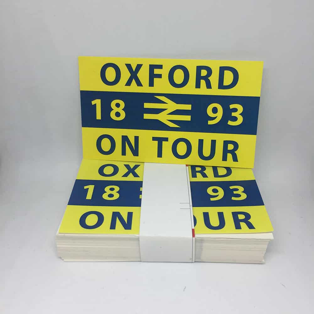 Oxford on Tour: Oxford United FC Stickers