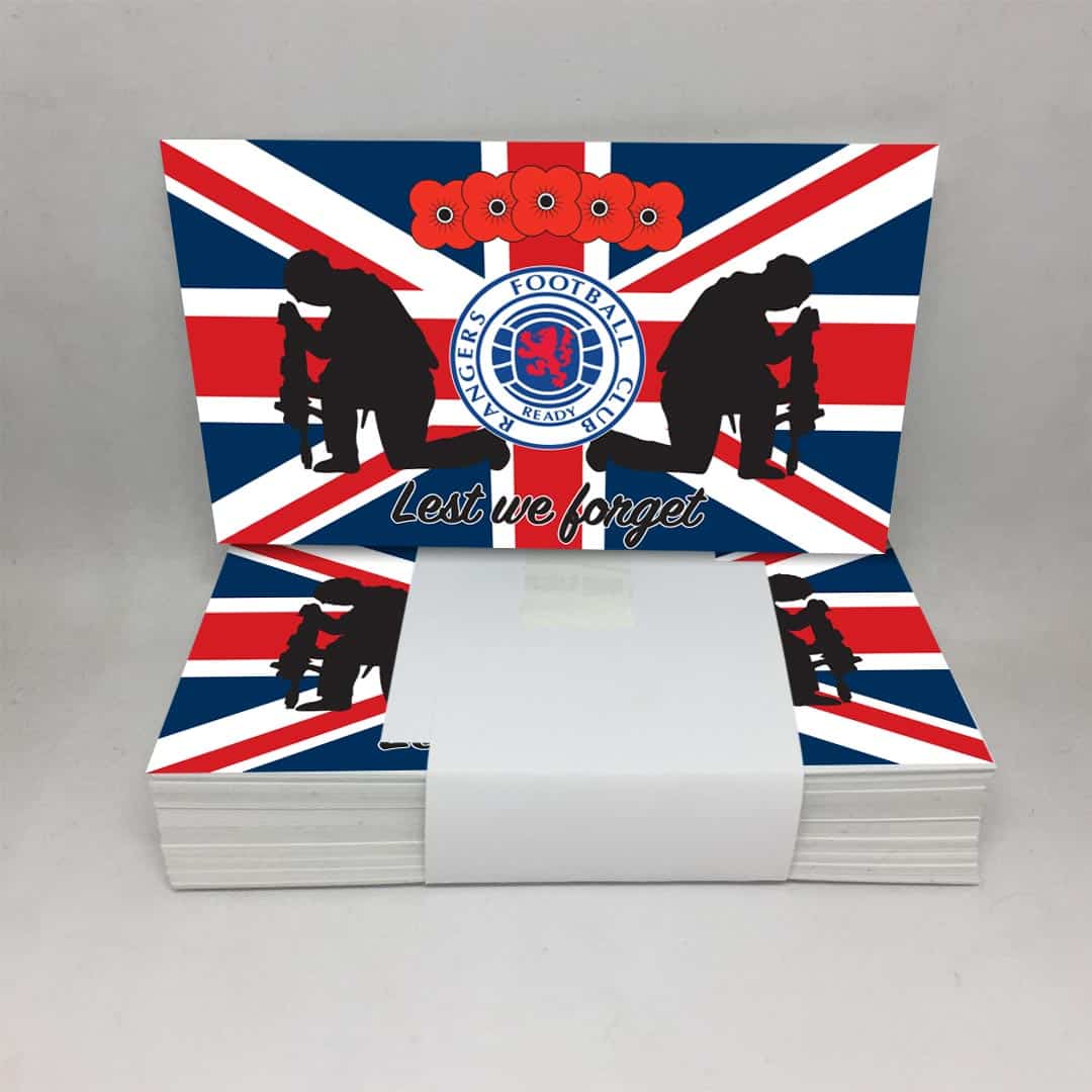 Lest We Forget: Rangers FC Stickers