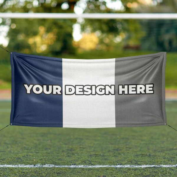 Custom Football Flag FREE Shipping to the UK Design Online