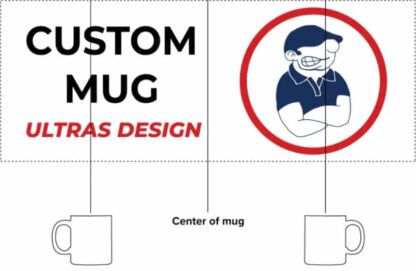 Design File For Custom Football Mug Design Your Own Personalised Coffee Mug