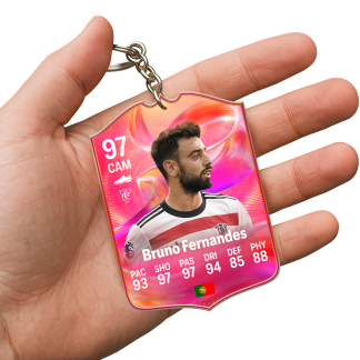 BRUNO FERNANDES ACRYLIC KEYRING