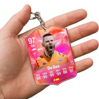 DE GEA ACRYLIC KEYRING