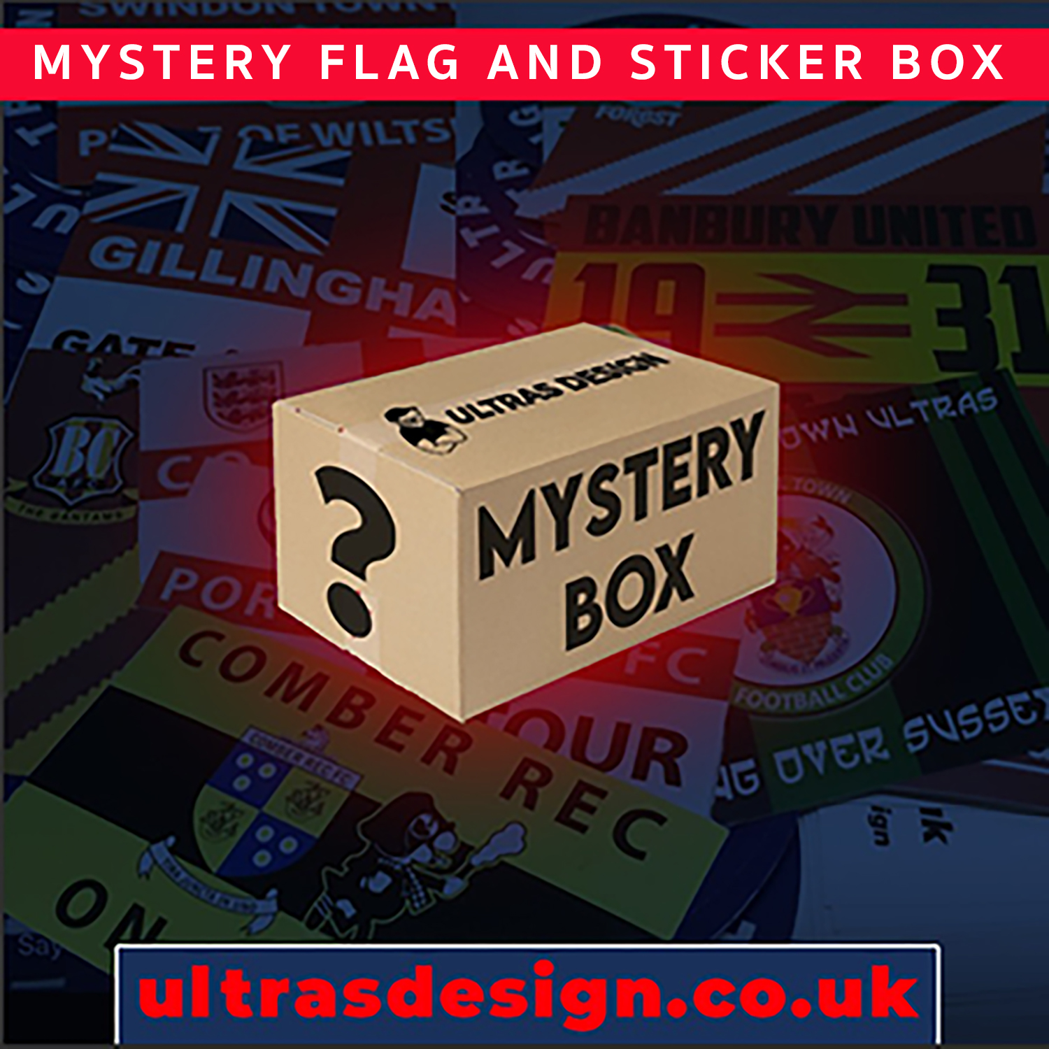 Mystery Flag and Stickers for YOUR CLUB