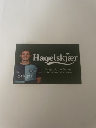 10cm x 6cm Wycombe Supporters Group 1887 - Hagelskjaer Sticker