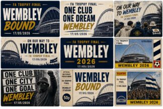 Southend Sticker Bundle - 17/05 FA Trophy final 2026