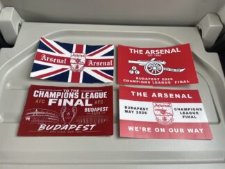 Arsenal Stickers - Mixture of 4 designs