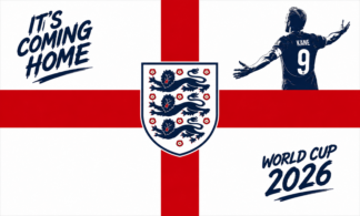 England World Cup Flag 2026 - Harry Kane