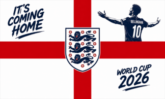 England World Cup Flag 2026 - Jude Bellingham