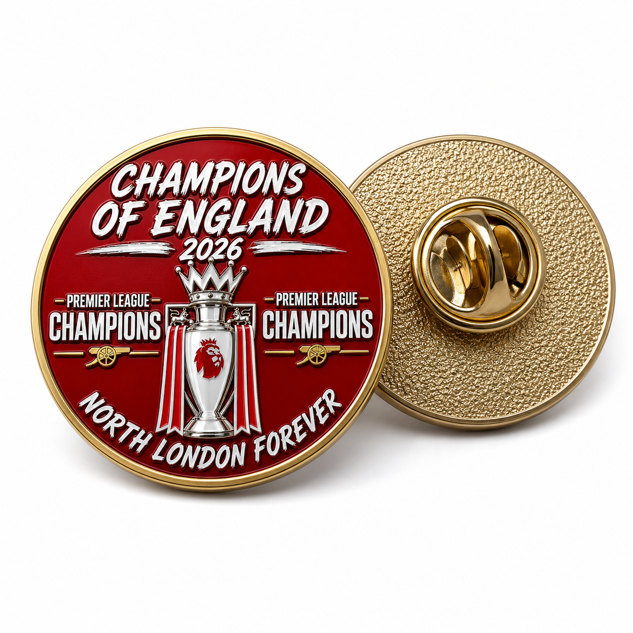 Champions of England 2026 Pin Badge