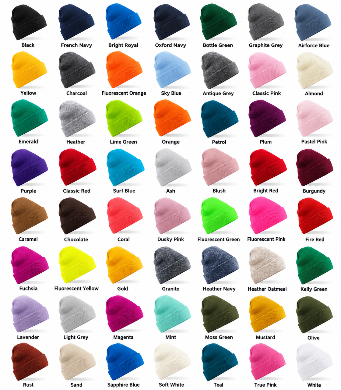 Beanie Hat - Embroidered - Image 2