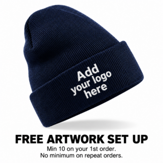Beanie Hat - Embroidered